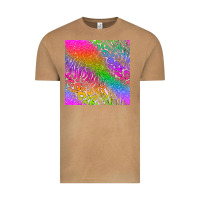 Vintage Camel neon glitter leopard seamless pattern Vintage Tee - BundleAndBundleShop