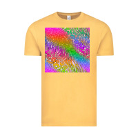 Vintage Mustard neon glitter leopard seamless pattern Vintage Tee - BundleAndBundleShop