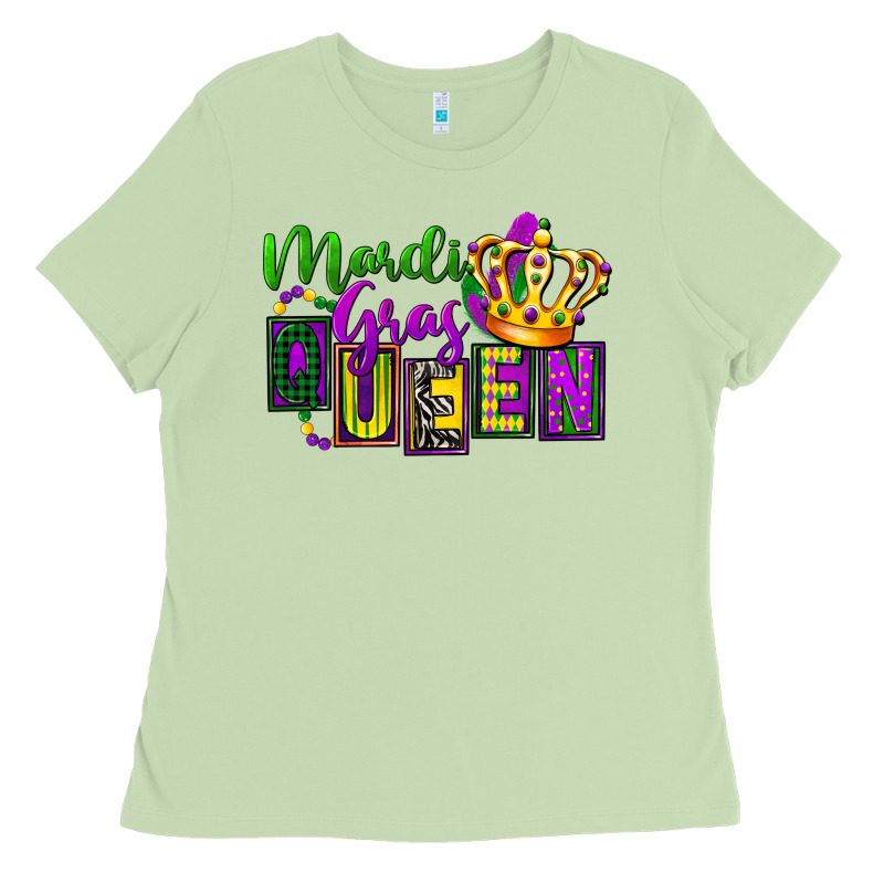 Mardi Gras Queen Ladies Tee by FaDigitalArtStudio | Teevron