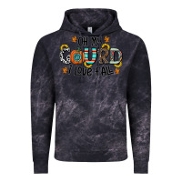 Cloud Black oh my gourd i love fall Vintage Hoodie - CowhideDigitalArt