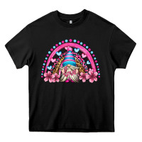 Black valentine's day rainbow gnome olivia Heavy Core Tee - OliviaCreatesArt