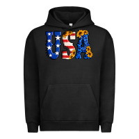 Pigment Black usa western font Urban Hoodie - Jasminsmagicworld