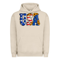 Pigment French Oak usa western font Urban Hoodie - Jasminsmagicworld