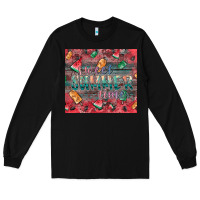 Black summer vibes Long Sleeve Tee - CowhideDigitalArt