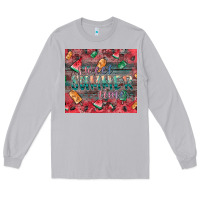 Moon Dust summer vibes Long Sleeve Tee - CowhideDigitalArt