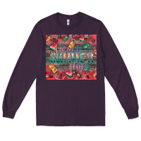 Plum summer vibes Long Sleeve Tee - CowhideDigitalArt