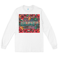 White summer vibes Long Sleeve Tee - CowhideDigitalArt