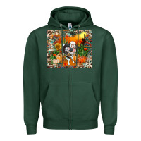 Sports Green Fall baby cow Zipper Hoodie - RanaPortraitStore