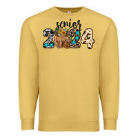 Antique Gold Western Senior 2024 cow Premium Sweatshirt - RanaPortraitStore