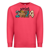 Cardinal Western Senior 2024 cow Premium Sweatshirt - RanaPortraitStore