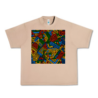 Burro african geometric seamless pattern Urban Heavy Tee - BundleAndBundleShop