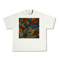 Pistachio african geometric seamless pattern Urban Heavy Tee - BundleAndBundleShop