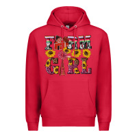Cardinal western farm girl Premium Hoodie - Artiststas