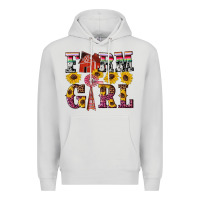 Western Farm Girl Premium Hoodie | Teevron