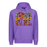 Purple western farm girl Premium Hoodie - Artiststas