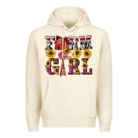 Sandshell western farm girl Premium Hoodie - Artiststas