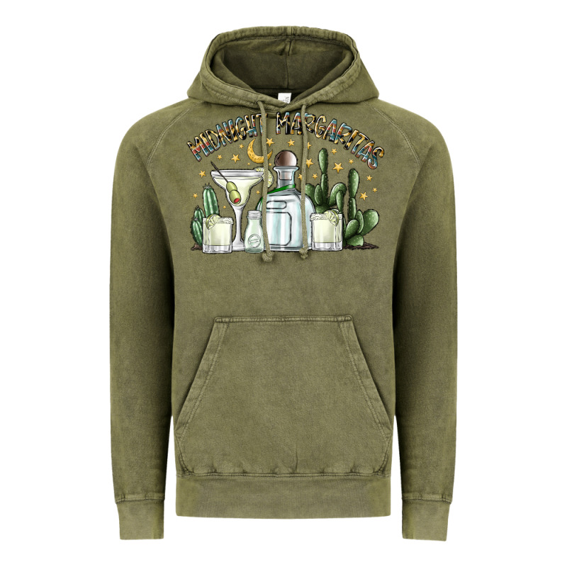 Midnight Margaritas Vintage Hoodie by SublimationCraftShop | Teevron