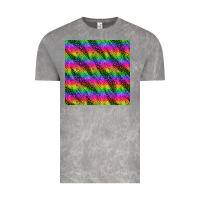 Cloud Rock neon rainbow leopard zebra seamless pattern Vintage Tee - BundleAndBundleShop