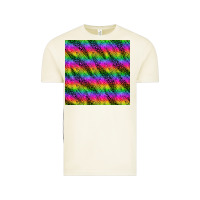 Vintage Arctic neon rainbow leopard zebra seamless pattern Vintage Tee - BundleAndBundleShop