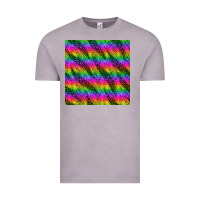 Vintage Zinc neon rainbow leopard zebra seamless pattern Vintage Tee - BundleAndBundleShop