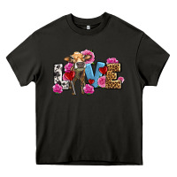 Asphalt love with cow olivia Heavy Core Tee - OliviaCreatesArt