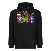 Black mardi gras crawfish coffee Heavyweight Hoodie - Jasminsmagicworld