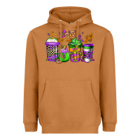 Meerkat mardi gras crawfish coffee Heavyweight Hoodie - Jasminsmagicworld