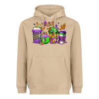Mushroom mardi gras crawfish coffee Heavyweight Hoodie - Jasminsmagicworld