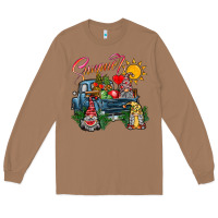 Toasted Coconut summer gnomes  truck Long Sleeve Tee - CowhideDigitalArt