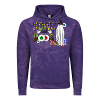 Cloud Purple Bows and Boos Y'all Vintage Hoodie - CowhideDigitalArt
