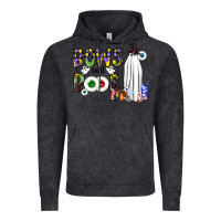 Vintage Black Bows and Boos Y'all Vintage Hoodie - CowhideDigitalArt