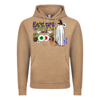 Vintage Coffee Bows and Boos Y'all Vintage Hoodie - CowhideDigitalArt