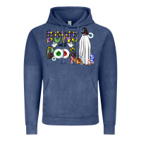 Vintage Denim Bows and Boos Y'all Vintage Hoodie - CowhideDigitalArt