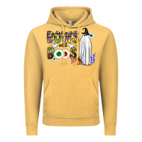 Vintage Mustard Bows and Boos Y'all Vintage Hoodie - CowhideDigitalArt