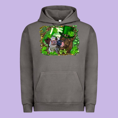 St. Patrick's Day Heifers Urban Hoodie Designed By Ranaportraitstore
