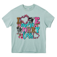 Love More Worry Less Olivia Heavy Core Tee | Teevron