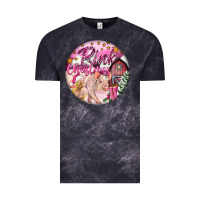 Cloud Black pink christmas pig Vintage Tee - FaDigitalArtStudio