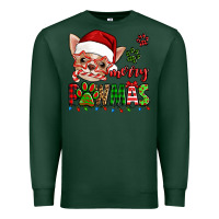 Sports Green merry pawmas christmas chihuahua Premium Sweatshirt - Jasminsmagicworld