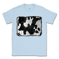 Dusty Blue Cowhide Classic Tee - CowCowDesign