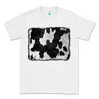 White Cowhide Classic Tee - CowCowDesign