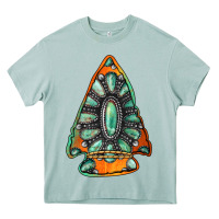 Arona gemstone arrowhead Heavy Core Tee - Jasminsmagicworld