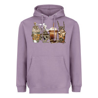 Lavender skeleton coffee Heavyweight Hoodie - Jasminsmagicworld