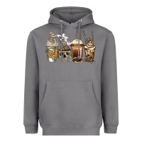 Storm skeleton coffee Heavyweight Hoodie - Jasminsmagicworld