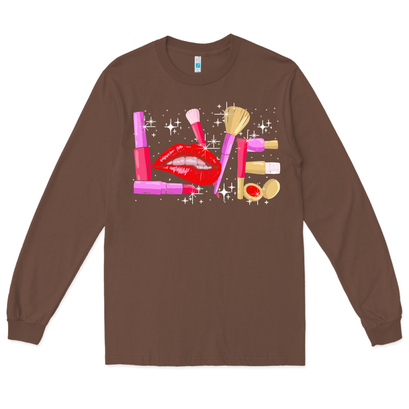 Makeup Artist T  Shirt Makeup Artist Love Cosmetician Fashion T  Shirt Long Sleeve Tee by linhVisuals | Teevron