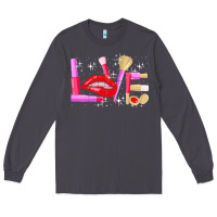 Smoke makeup artist t  shirt makeup artist love cosmetician fashion t  shirt Long Sleeve Tee - linhVisuals