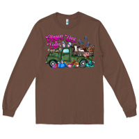 Chestnut happy easter day truck Long Sleeve Tee - CowhideDigitalArt