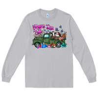 Moon Dust happy easter day truck Long Sleeve Tee - CowhideDigitalArt