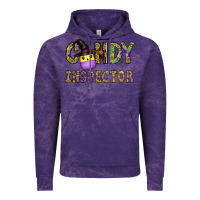 Cloud Purple Candy Inspector Vintage Hoodie - CowhideDigitalArt