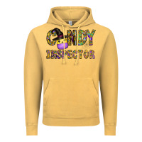 Vintage Mustard Candy Inspector Vintage Hoodie - CowhideDigitalArt