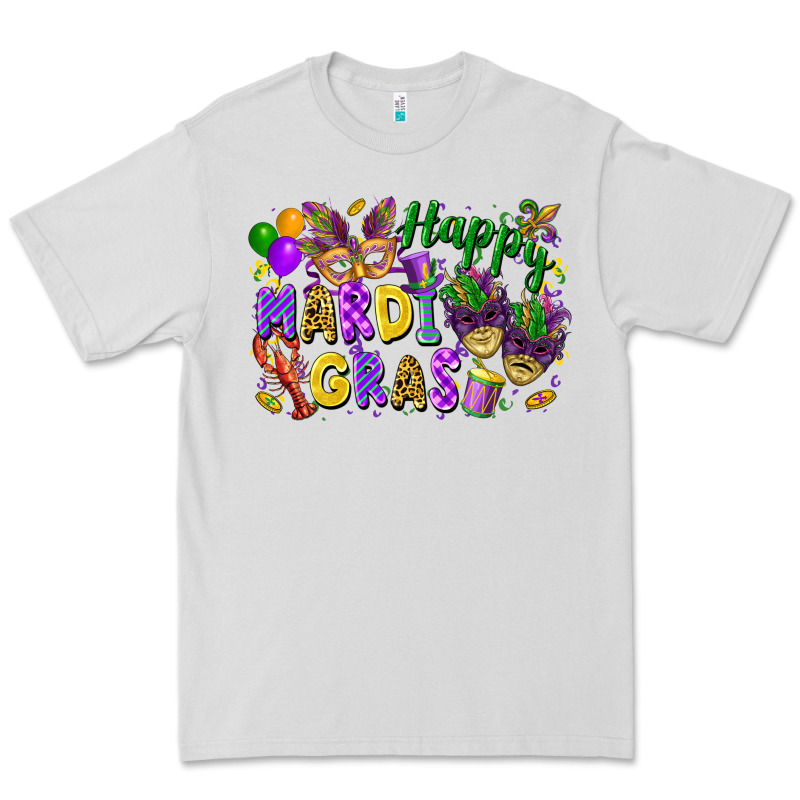 Happy Mardi Gras Premium Tee by FaDigitalArtStudio | Teevron
